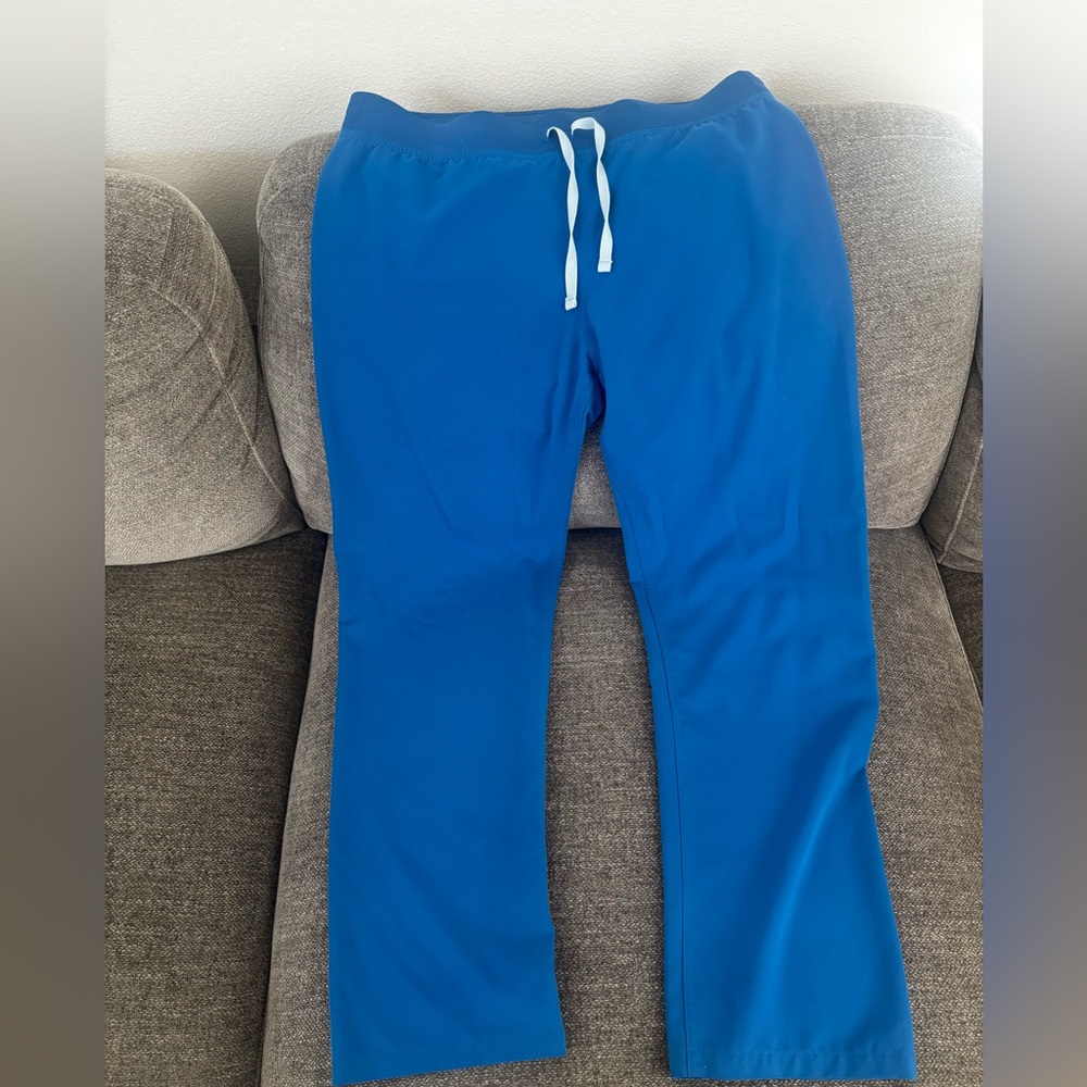 Figs Royal Blue Scrub Pants
